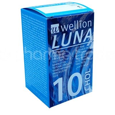 Wellion LUNA Cholesterin-Teststreifen