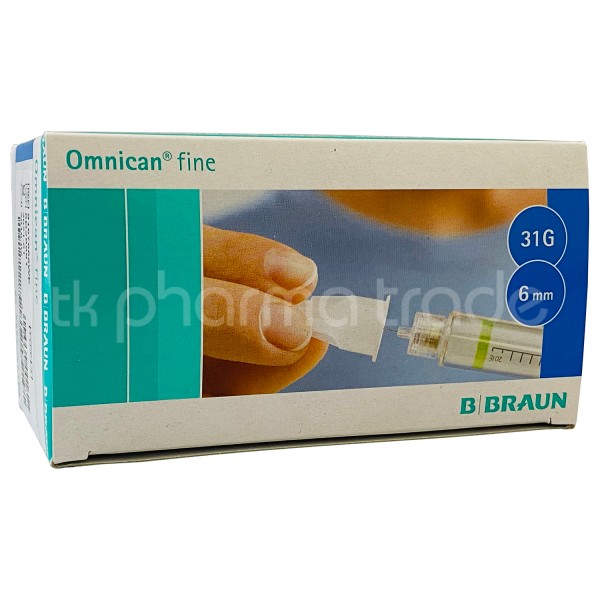 Omnican® fine Penkanülen 0,25 x 6 mm