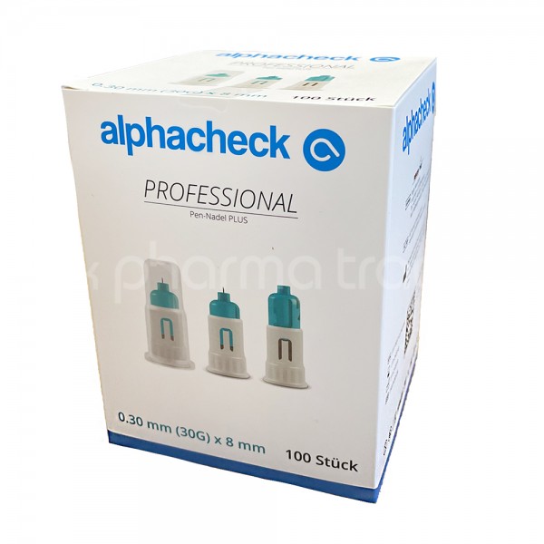 alphacheck professional Pen-Nadel Plus 8 mm x 30 G