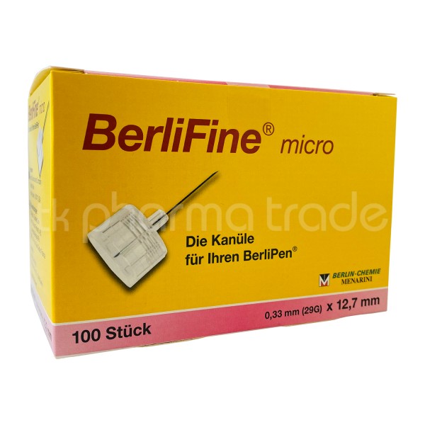BerliFine® micro Kanülen 12,7 mm x 0,33 mm
