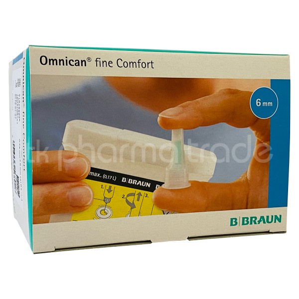 Omnican® fine Comfort Penkanülen-Set 0,25 x 6 mm