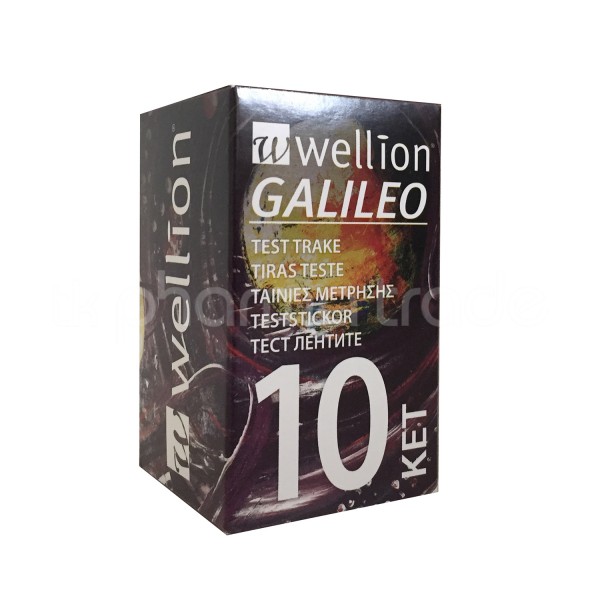 Wellion Galileo Ketonteststreifen