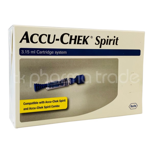 Accu-Chek® Spirit Kunststoffampullensystem 5 Ampullen