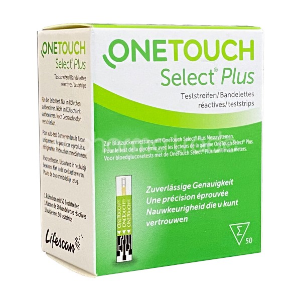 OneTouch Select® Plus Blutzuckerteststreifen