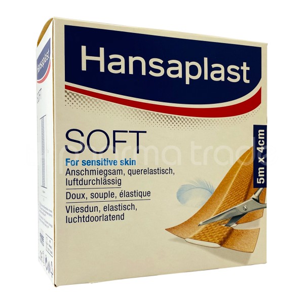 Hansaplast Soft 5 m x 4 cm