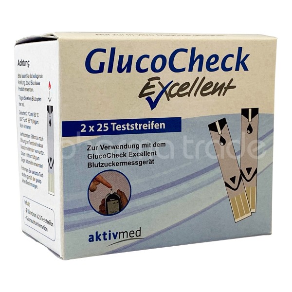 GlucoCheck Excellent Blutzuckerteststreifen