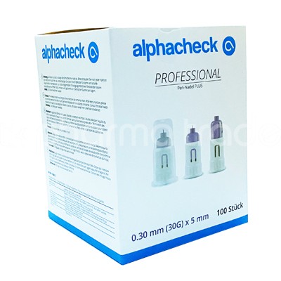 alphacheck professional Pen-Nadel Plus 5 mm x 30 G