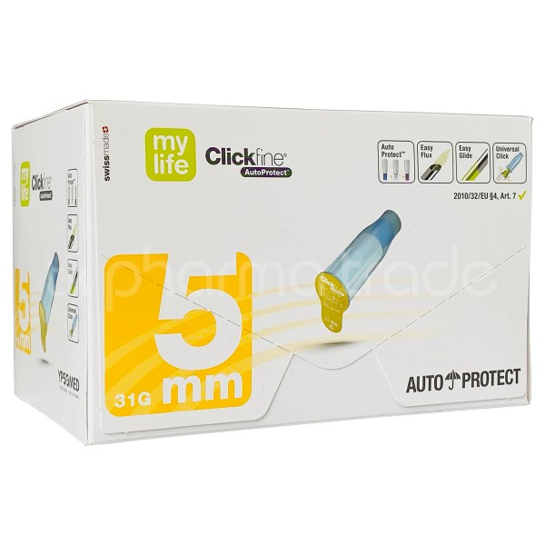 mylife Clickfine® AutoProtect 5 mm x 0,25 mm
