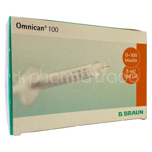 Omnican® 100, 1,0 ml, 8 mm