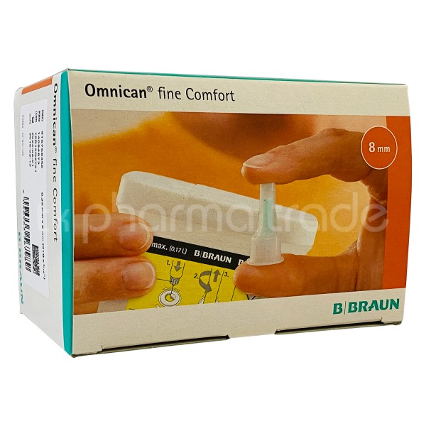 Omnican® fine Comfort Penkanülen-Set 0,25 x 8 mm