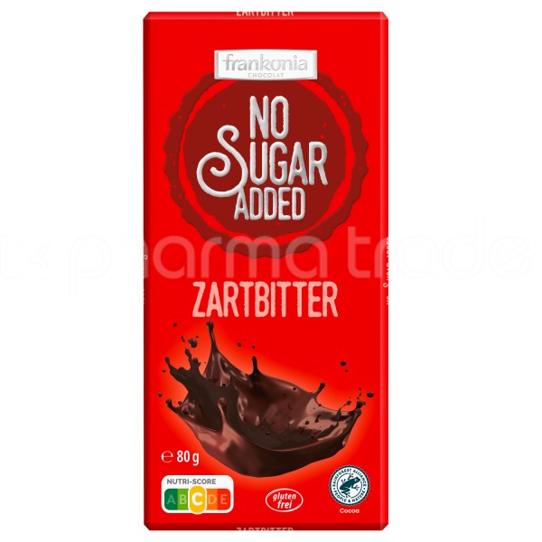 Frankonia No Sugar Added Zartbitter