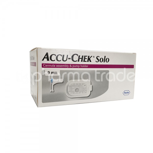 Accu-Chek® Solo Kanüleneinheit und Halterung