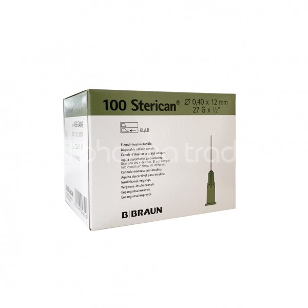 Sterican 100 Einmalkanüle, 4,0 x 12 mm, 27G 1/2