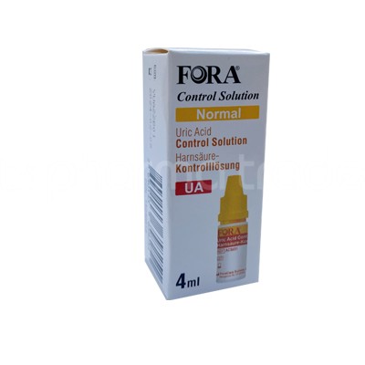 FORA® Harnsäure Kontrolllösung normal